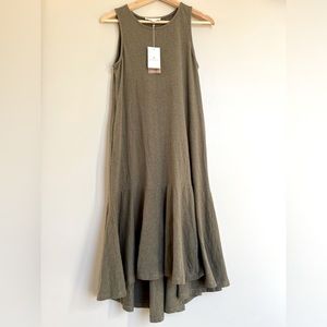 Synergy ORGANIC hi low tank dress, small, fair trade, NWT